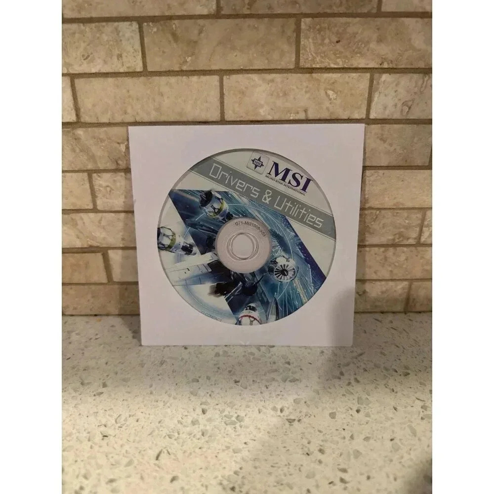 MSI DRIVERS & UTILITIES COMPACT DISC G71-MI31009-X03